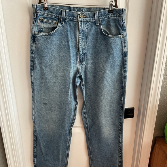 Carhartt Other - Carhartt D160 DST - Relaxed Fit Medium Wash Denim Jeans - Blue - Men’s Sz 36x34